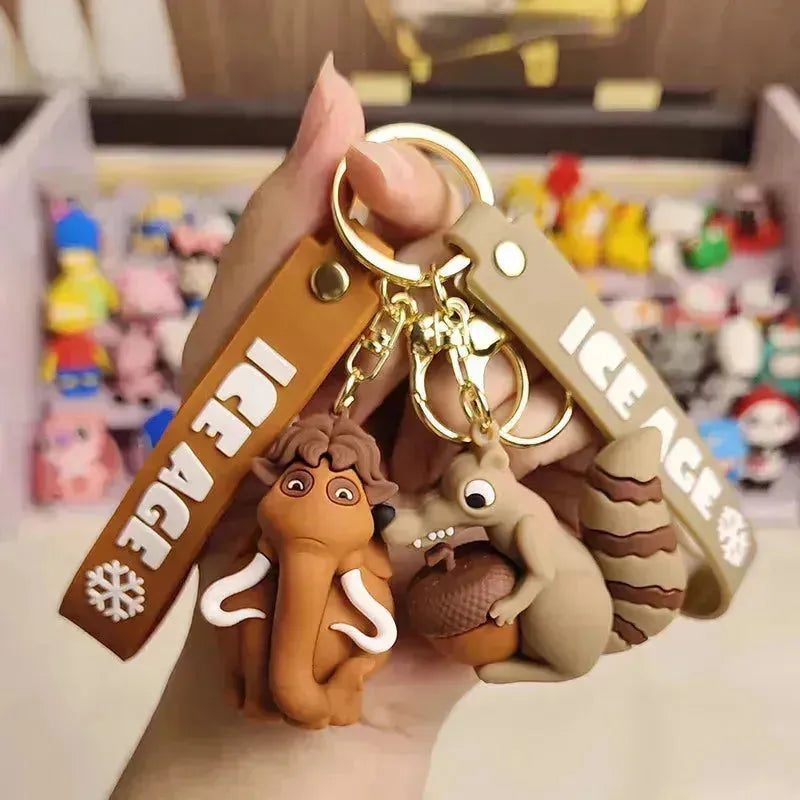 Ice Age Movie Characters Keychain - Bear Hugs