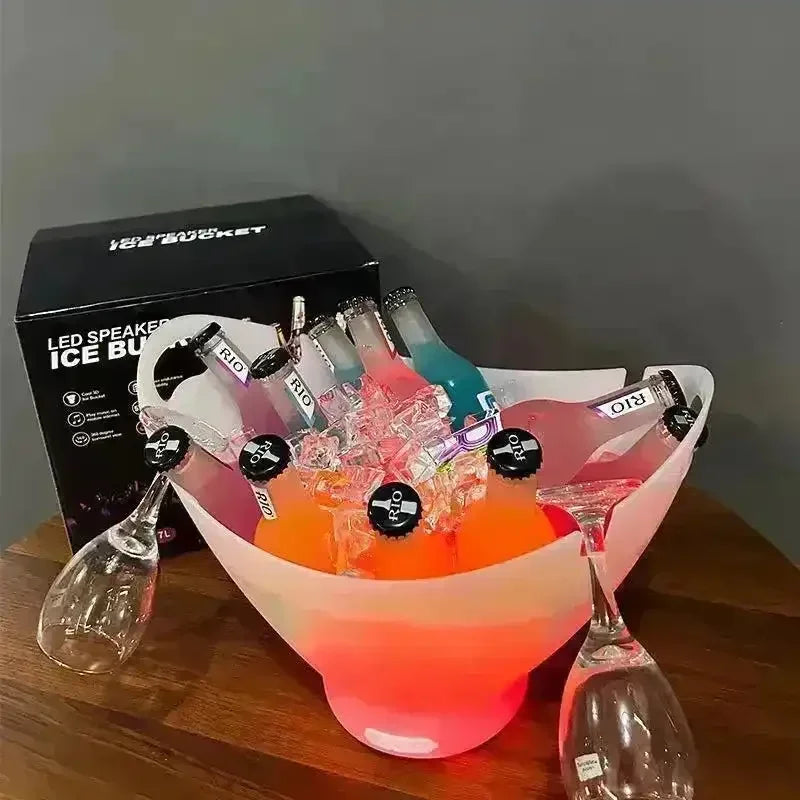 Ice Bucket Glowing Speaker - Bear Hugs