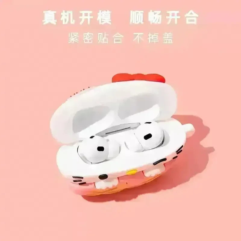 Ice Cream Hello Kitty Case (For Airpods) - Bear Hugs