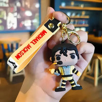 Iconic Michael Jackson 3D Keychain - Bear Hugs