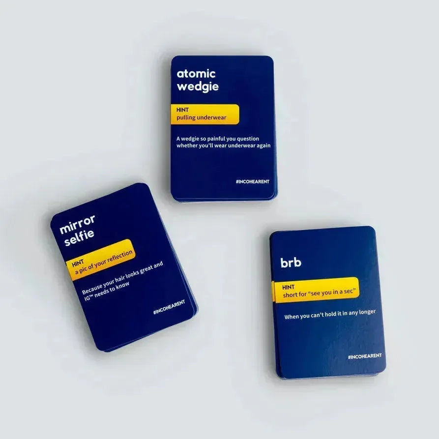 Incohearent Family Edition Card Game - Bear Hugs