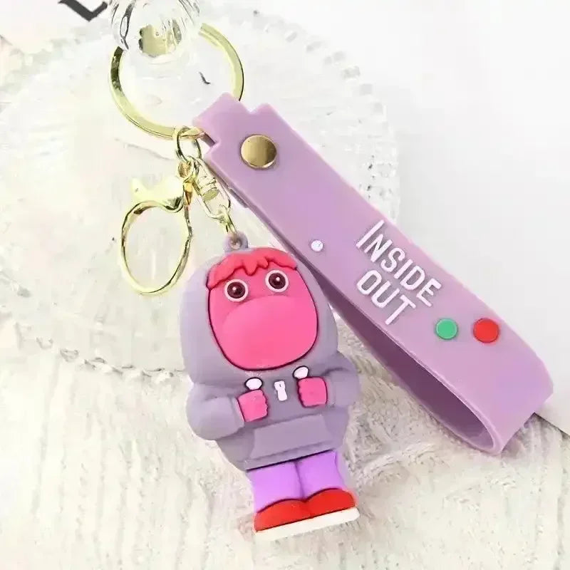 Inside Out Key Chain Inside Out Emotions 3D Keychain
