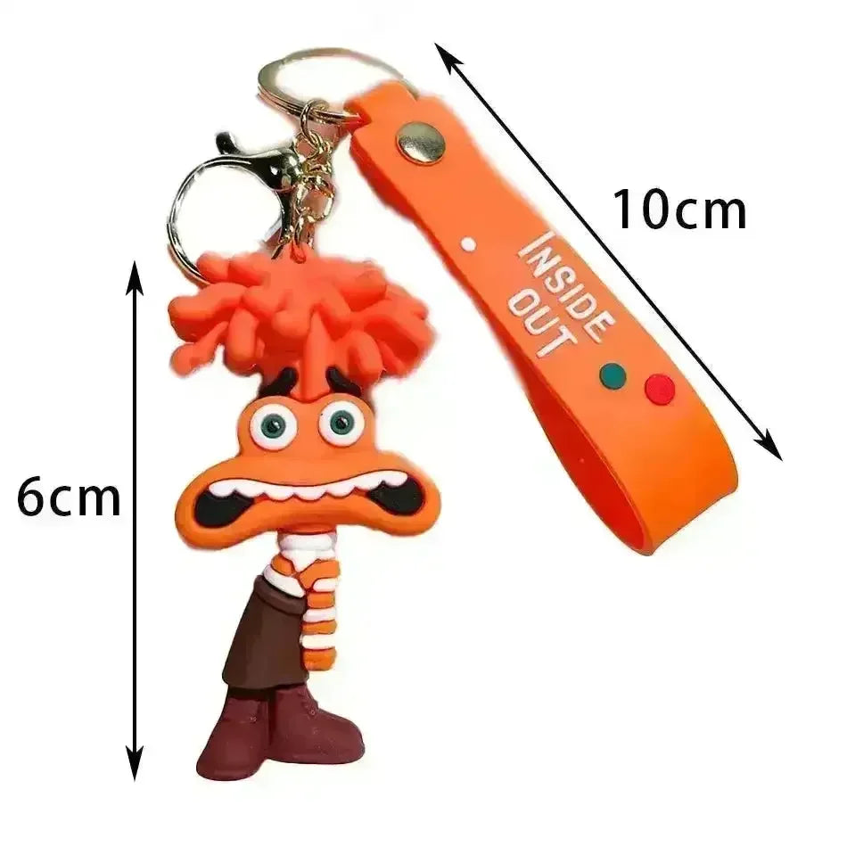 Inside Out Key Chain Inside Out Emotions 3D Keychain