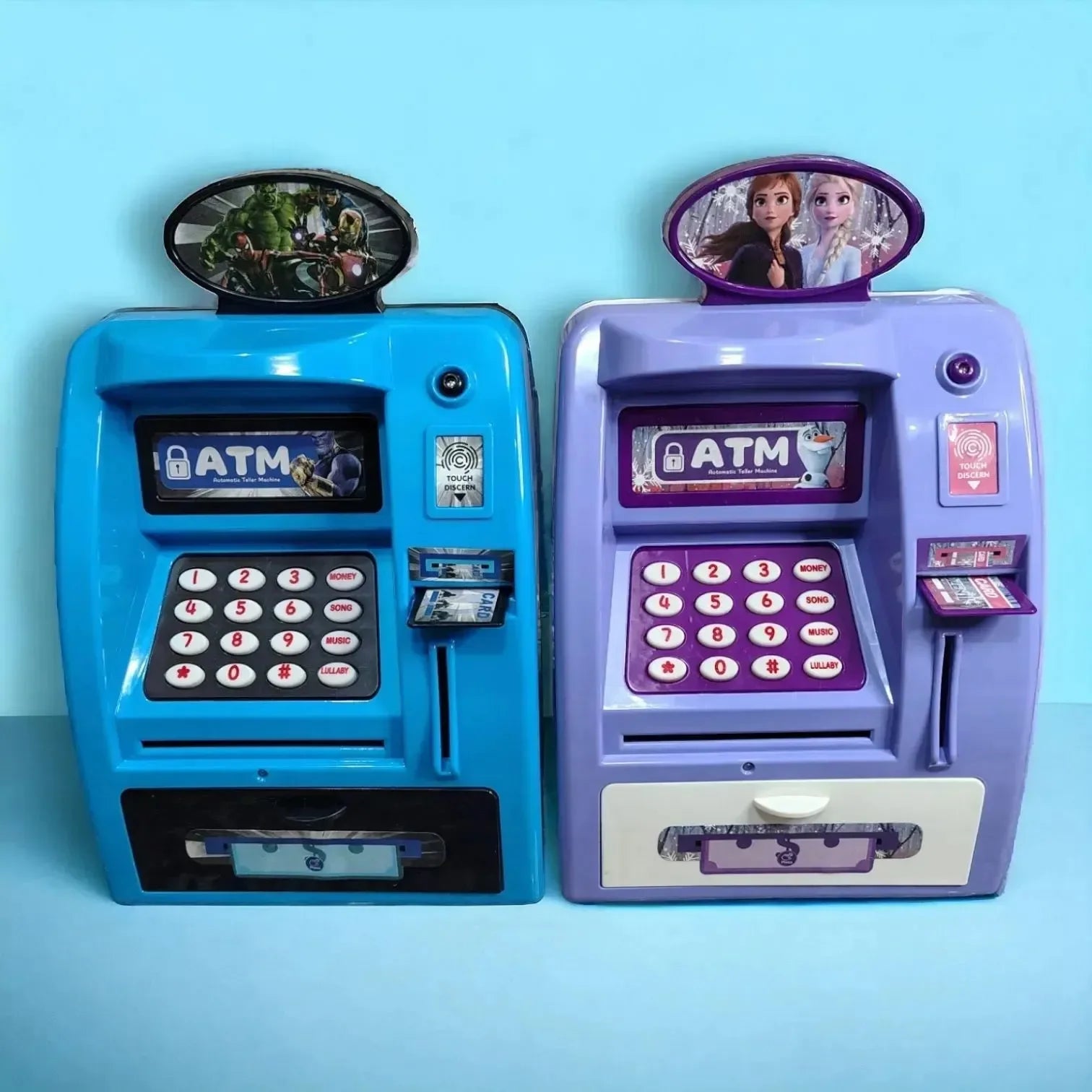 Interactive ATM Kids Piggy Bank - Bear Hugs