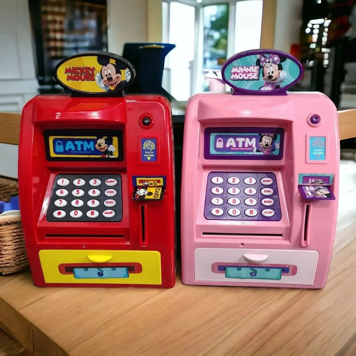 Interactive ATM Kids Piggy Bank - Bear Hugs