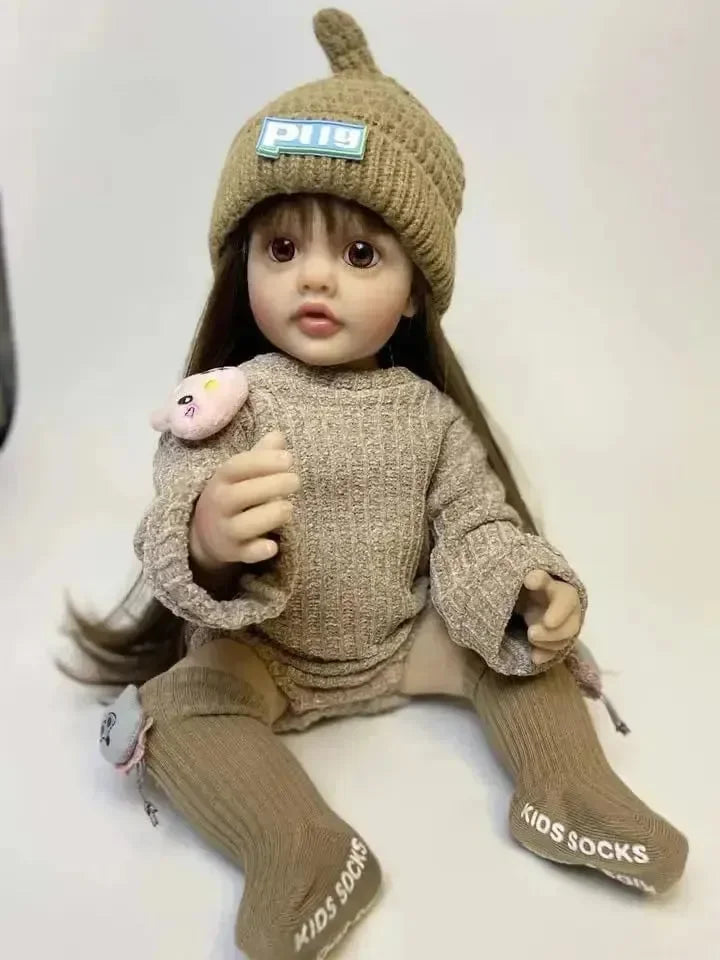 Interactive Baby Realistic Silicon Reborn Doll - Bear Hugs