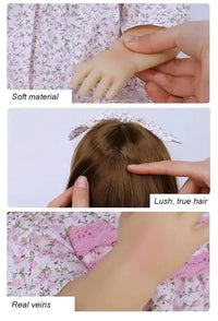 Interactive Baby Realistic Silicon Reborn Doll - Bear Hugs