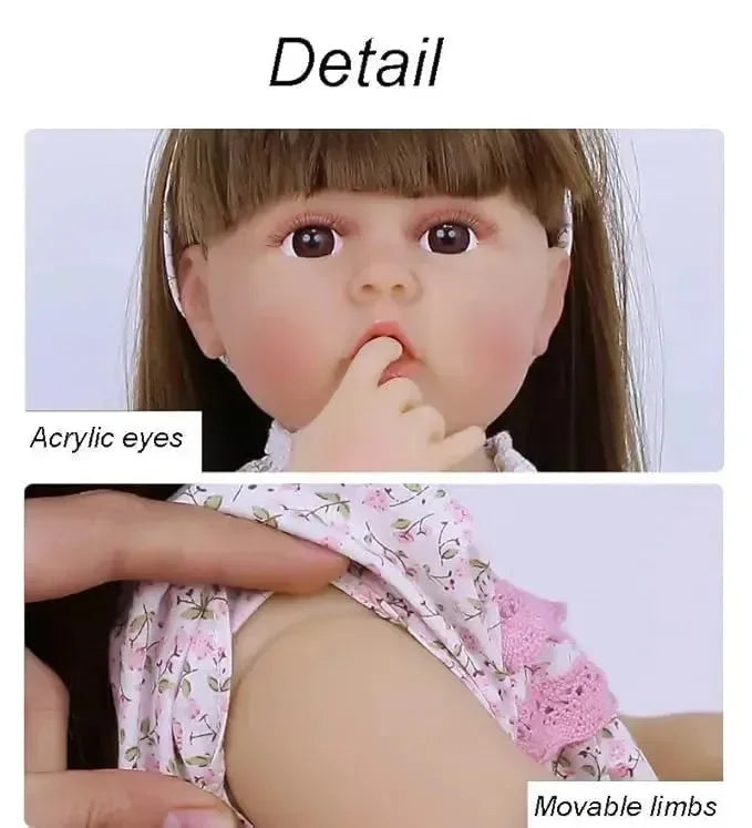 Interactive Baby Realistic Silicon Reborn Doll - Bear Hugs