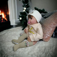 Interactive Baby Realistic Silicon Reborn Doll - Bear Hugs