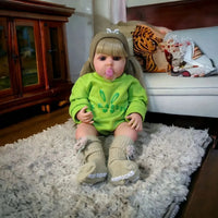 Interactive Baby Realistic Silicon Reborn Doll - Bear Hugs