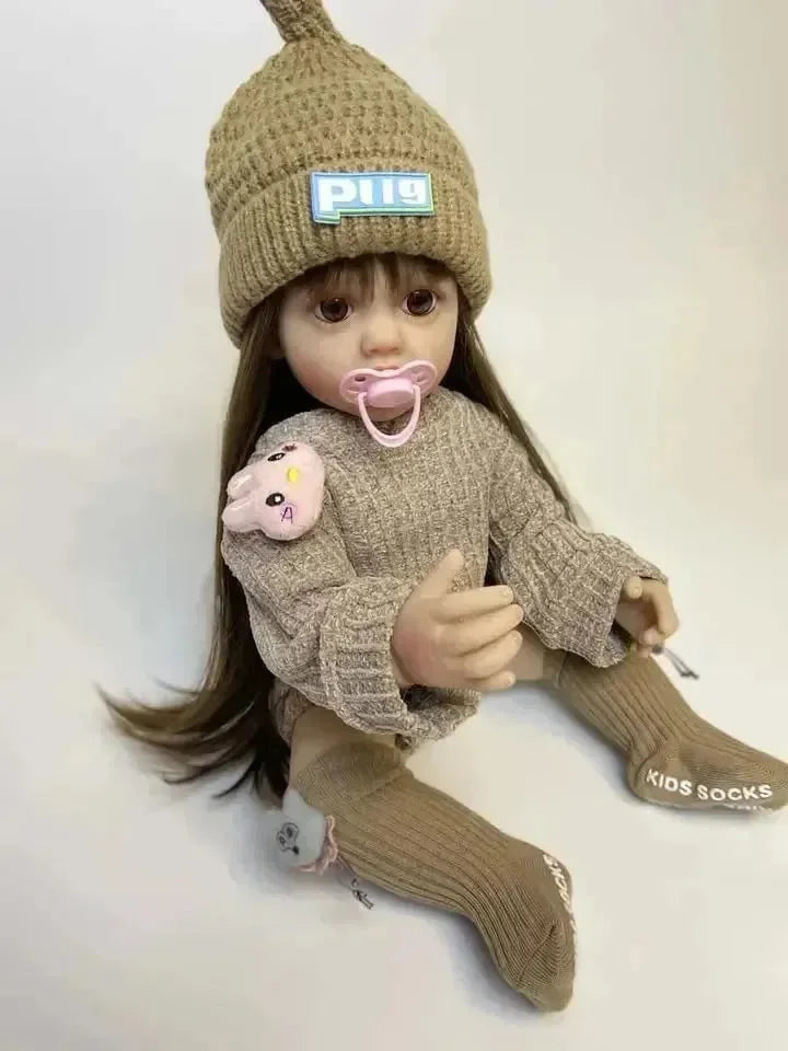 Interactive Baby Realistic Silicon Reborn Doll - Bear Hugs