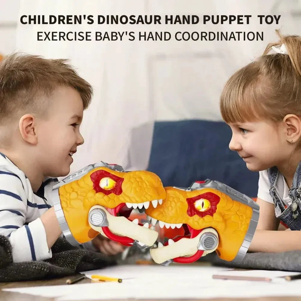 Interactive Dinosaur Hand Puppet - Bear Hugs