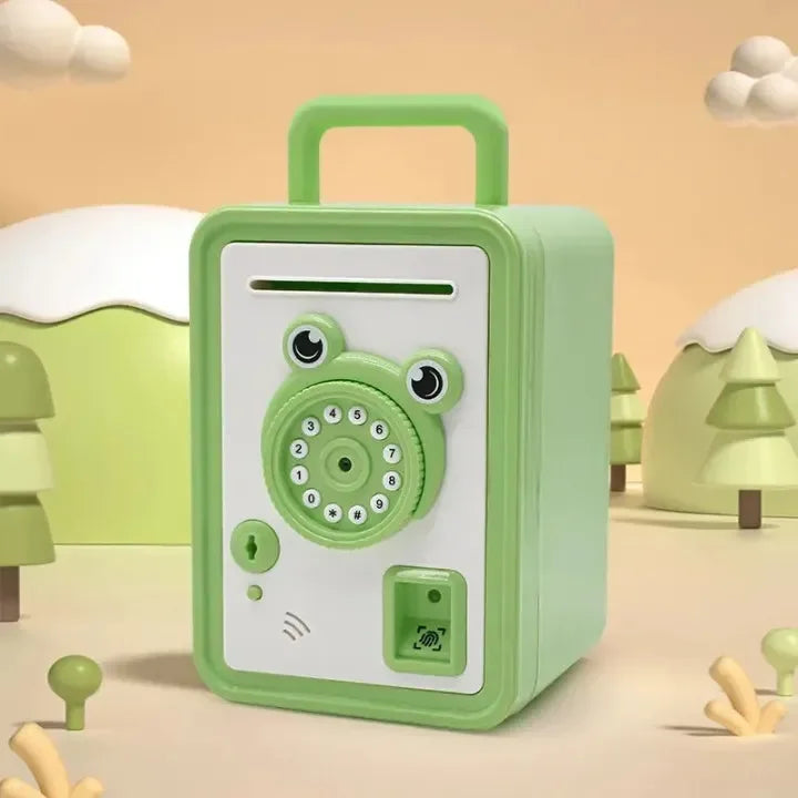 Interactive Fingerprint Locker Piggy Bank - Bear Hugs