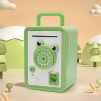 Interactive Fingerprint Locker Piggy Bank - Bear Hugs