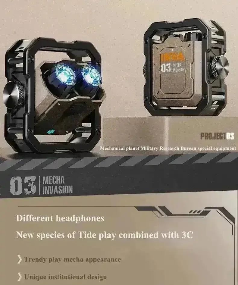 INVA-S 03 High-End Bluetooth Fidget Earbuds - Bear Hugs