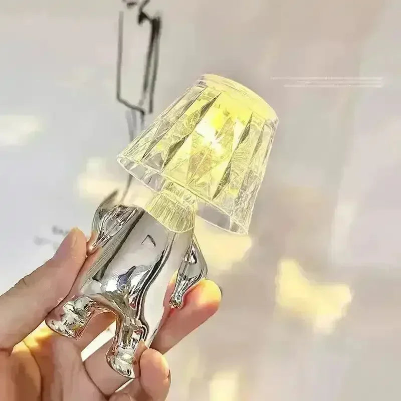 Inverted Hat Man Night Lamp - Bear Hugs