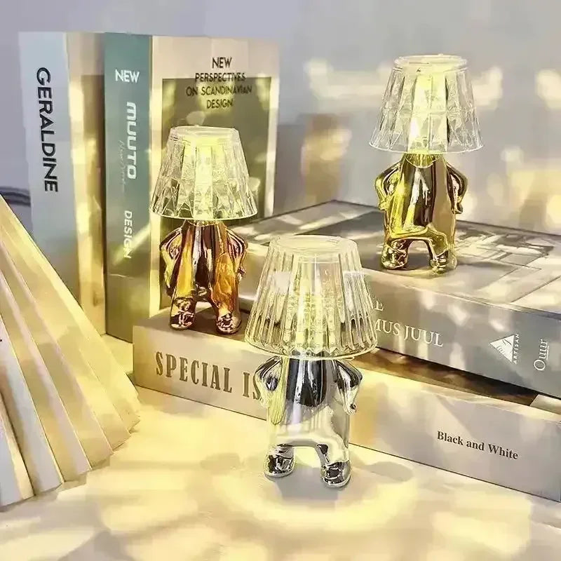 Inverted Hat Man Night Lamp - Bear Hugs