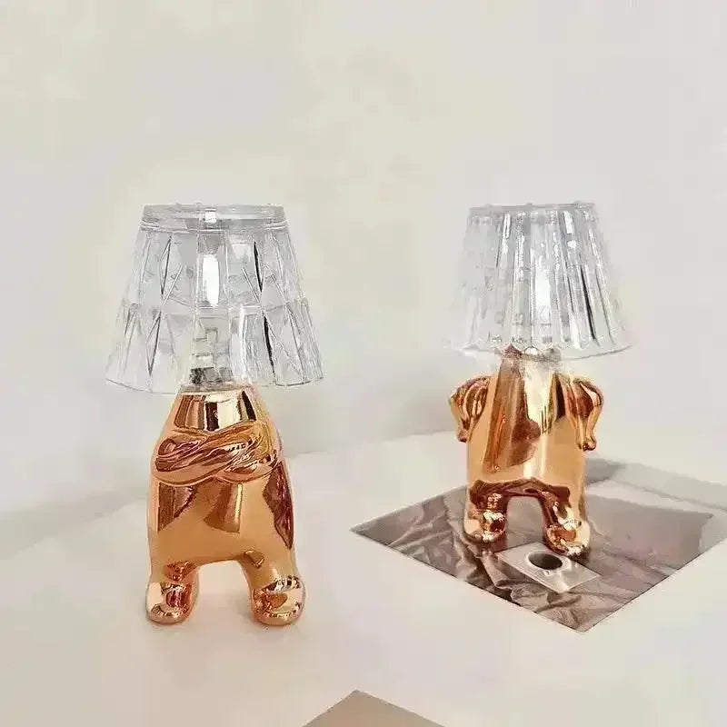 Inverted Hat Man Night Lamp - Bear Hugs