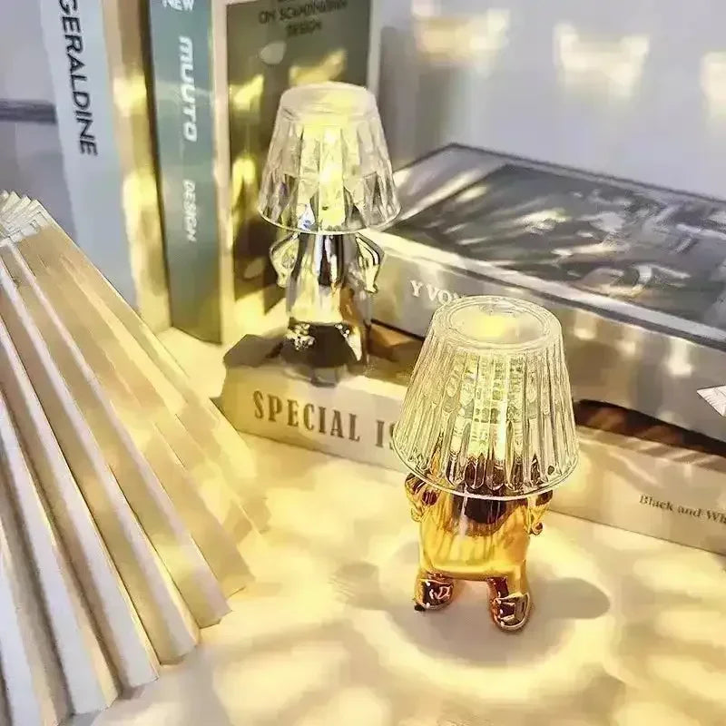 Inverted Hat Man Night Lamp - Bear Hugs