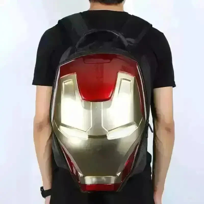 Iron Man 3D Glowing Backpack For Kids and Adults - Bear Hugs