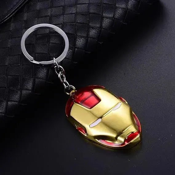 Iron Man Face Mask Metal Lighter Keychain - Bear Hugs