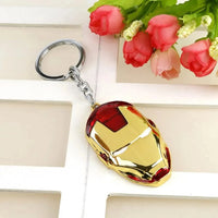 Iron Man Face Mask Metal Lighter Keychain - Bear Hugs