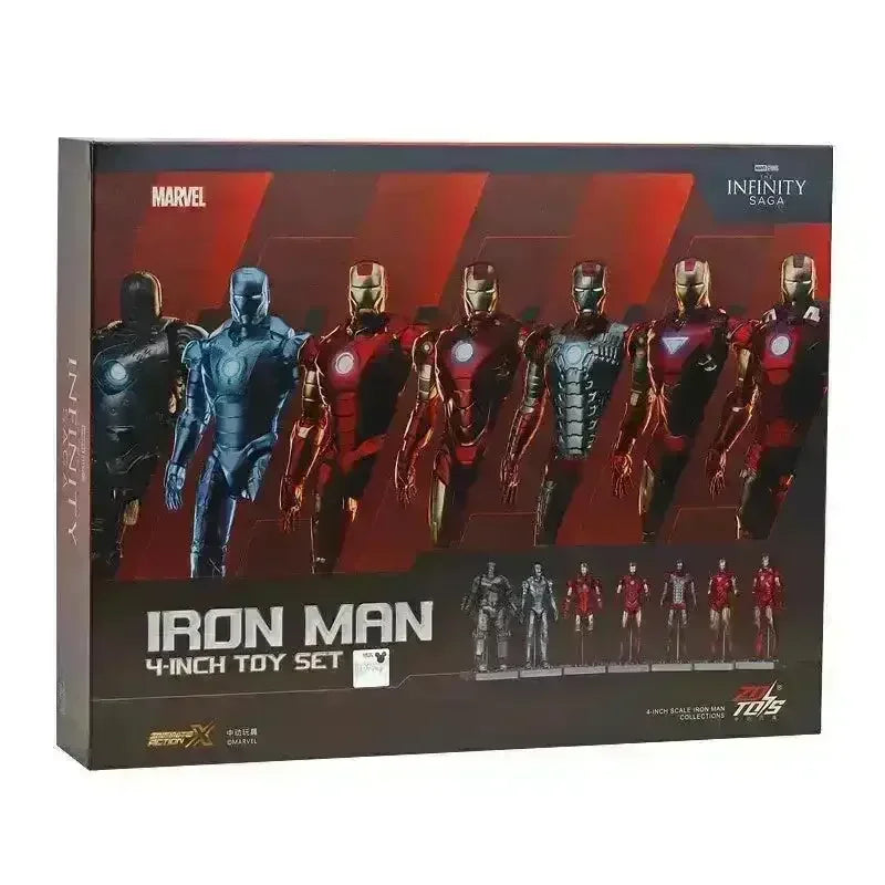 Iron Man Mark 1 to Mark 85 Garage Style Suits - Bear Hugs