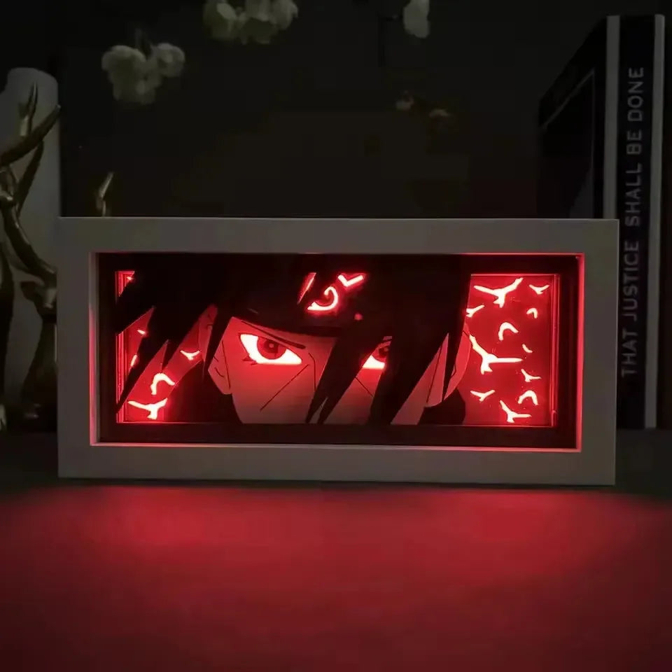 Itachi Naruto Light Box With Remote - Bear Hugs