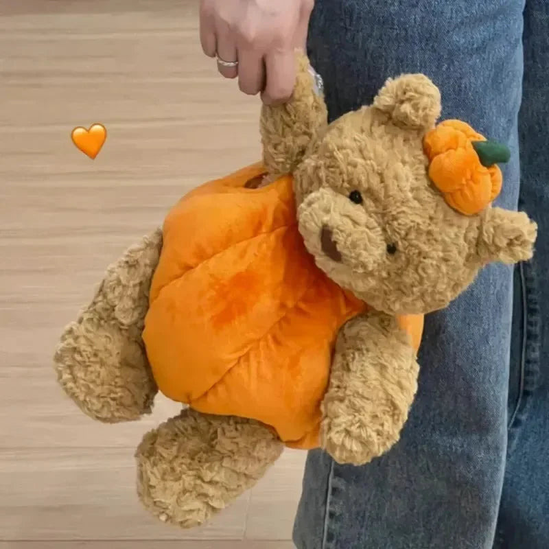 Jellycat Barcelona Pumpkin Bear (35 cm) - Bear Hugs