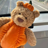 Jellycat Barcelona Pumpkin Bear (35 cm) - Bear Hugs