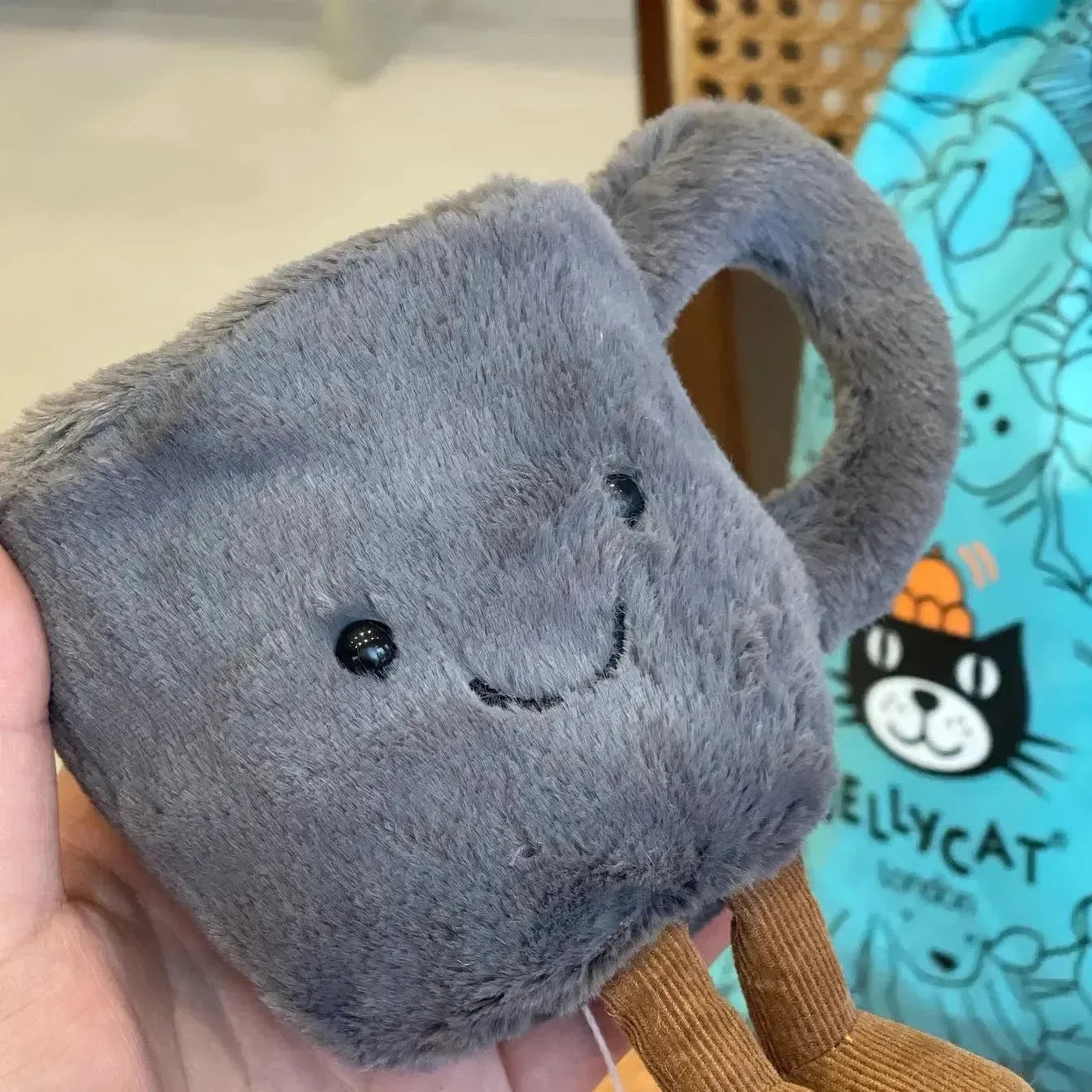 Jellycat Coffee Break Latte Cup Plushie (14 cm) - Bear Hugs