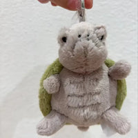 Jellycat Mr. Timmy Turtle Plush Keychain - Bear Hugs