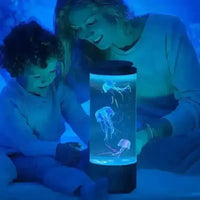 Jellyfish Aqua Tube Speaker Night Light - Bear Hugs