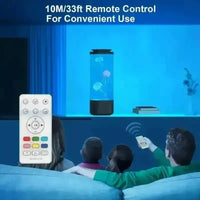 Jellyfish Aqua Tube Speaker Night Light - Bear Hugs