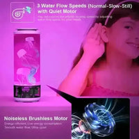 Jellyfish Aqua Tube Speaker Night Light - Bear Hugs