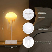 Jellyfish LED Night Light Lamp - Bear Hugs