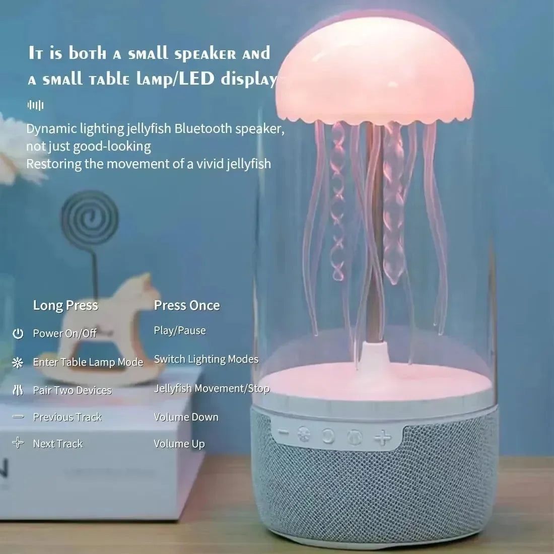 Jellyfish Rhapsody Speaker Lamp