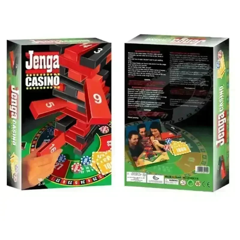 Jenga Casino Board Game - Bear Hugs