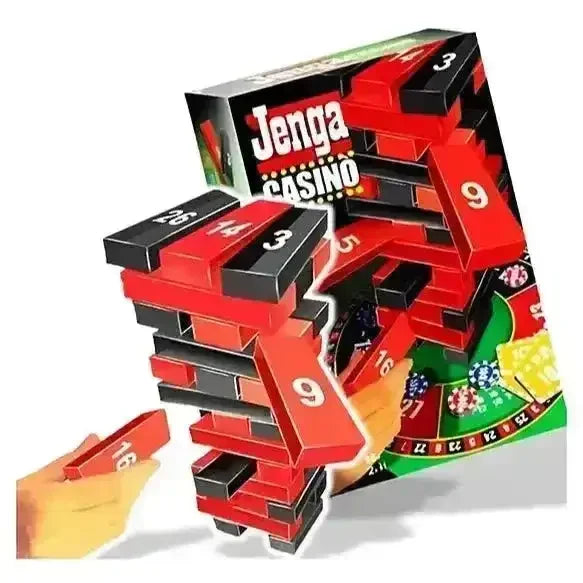 Jenga Casino Board Game - Bear Hugs
