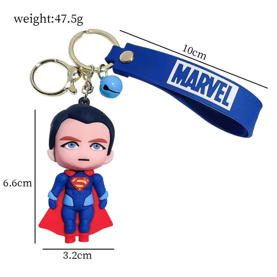 JL Superheroes 3D Keychain - Bear Hugs