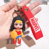 JL Superheroes 3D Keychain - Bear Hugs