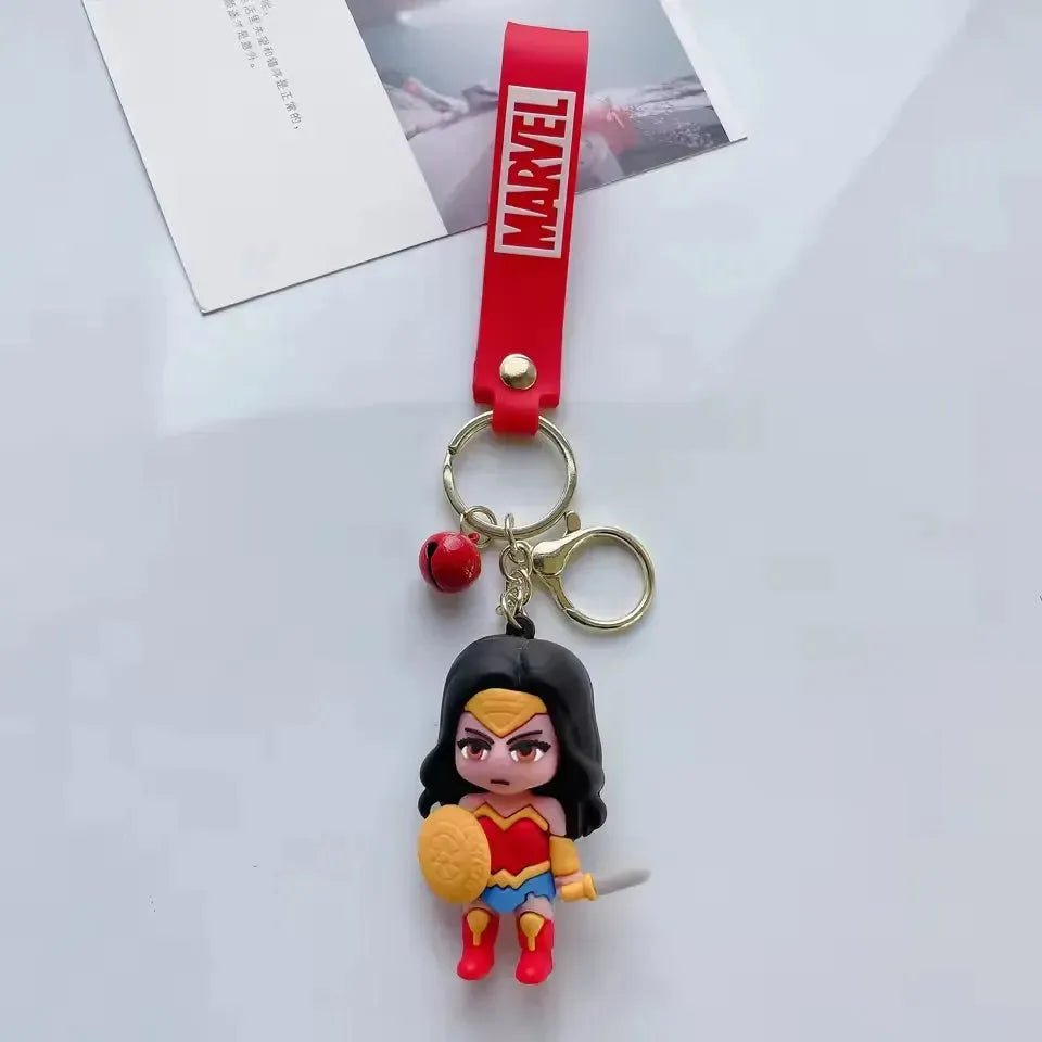 JL Superheroes 3D Keychain - Bear Hugs