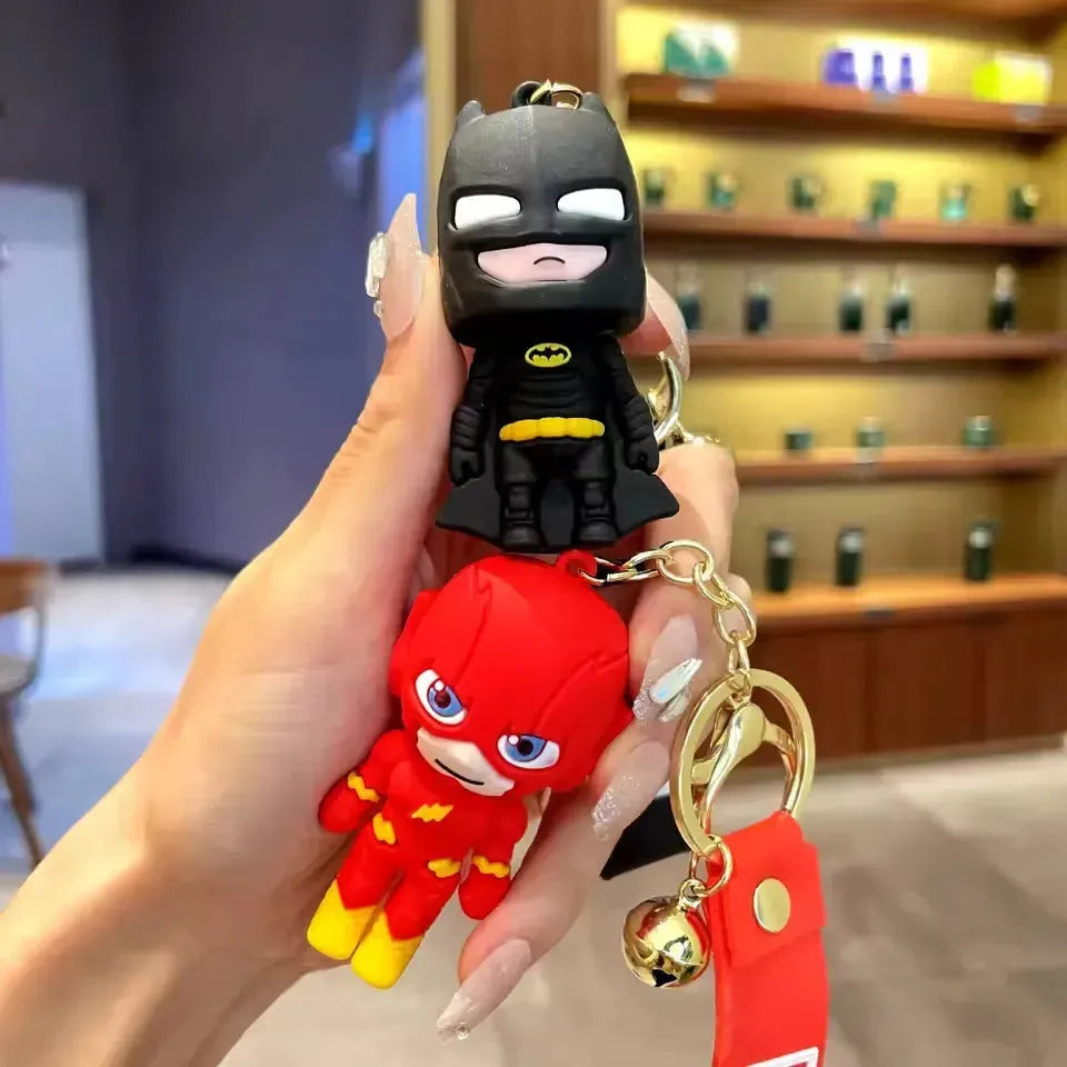 JL Superheroes 3D Keychain - Bear Hugs