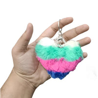 Joyful Heart Plush Keychain - Bear Hugs