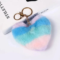 Joyful Heart Plush Keychain - Bear Hugs