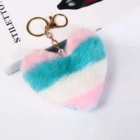 Joyful Heart Plush Keychain - Bear Hugs