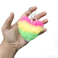 Joyful Heart Plush Keychain - Bear Hugs