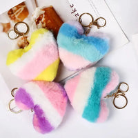 Joyful Heart Plush Keychain - Bear Hugs