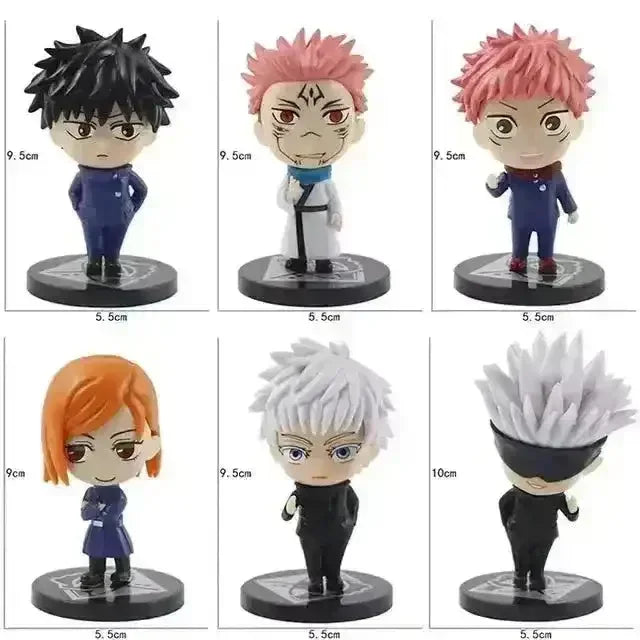 Jujutsu Kaisen Action Figure Set (6 pcs) - Bear Hugs