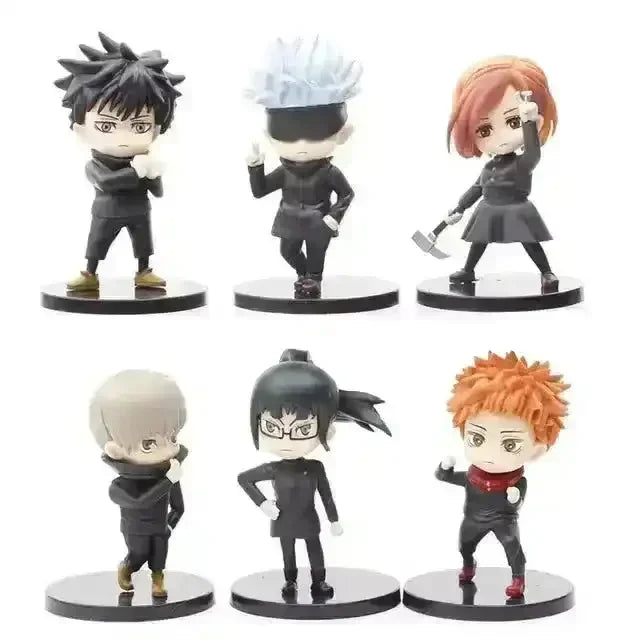 Jujutsu Kaisen Action Figure Set (6 pcs) - Bear Hugs